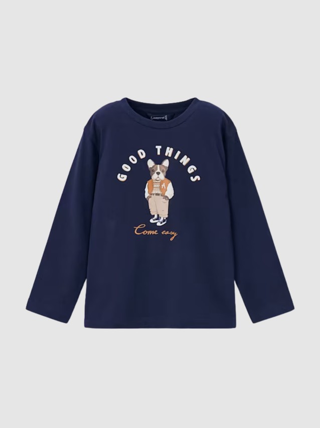 Camisola Mayoral Menino Camisola Print Cachorro