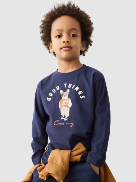 Camisola Mayoral Menino Camisola Print Cachorro Camisola Mayoral Menino Camisola Print Cachorro