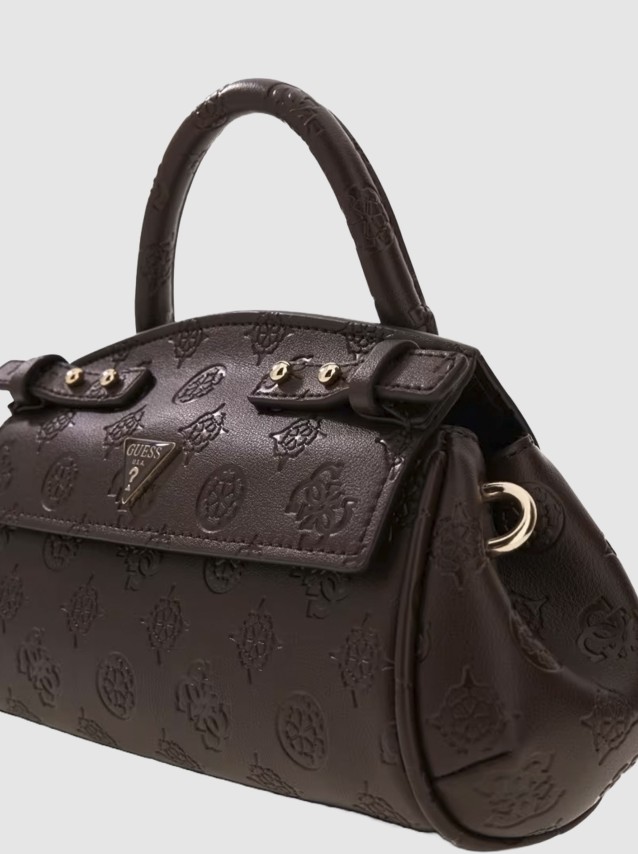 Carteira Guess Mulher Diana Mini Top Handle Flap