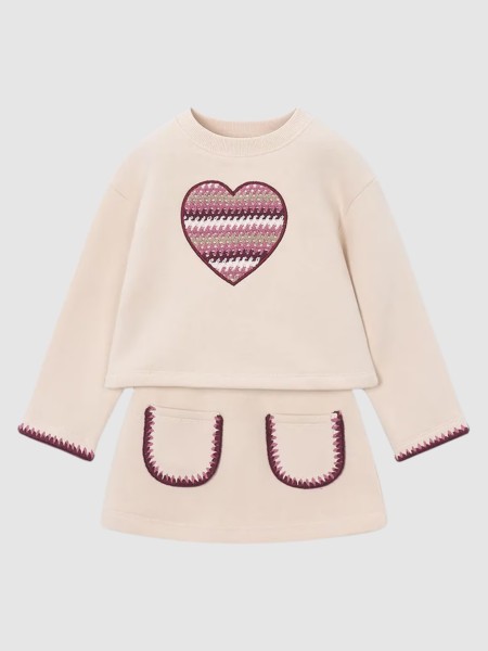 Conjunto 2 Peças Mayoral Menina Conj. Saia Felpa Conjunto 2 Peças Mayoral Menina Conj. Saia Felpa