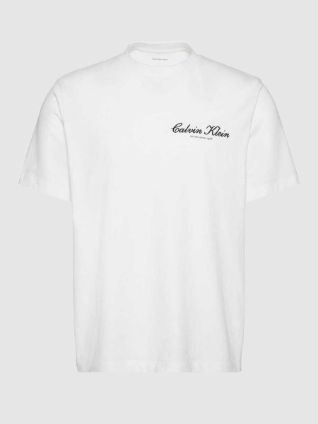 T-Shirt Calvin Klein Mulher 20S March Graphic Seasonal Fashi T-Shirt Calvin Klein Mulher 20S March Graphic Seasonal Fashi