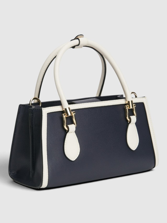 Mala Tommy Hilfiger Mulher Th Grace Mini Satchel Col Block