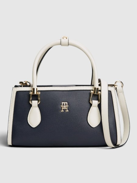 Mala Tommy Hilfiger  Mulher Th Grace Mini Satchel Col Block