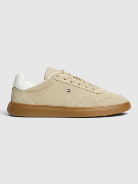 Sapatilha Tommy Hilfiger Mulher Th Icon Court Light Suede Sapatilha Tommy Hilfiger Mulher Th Icon Court Light Suede