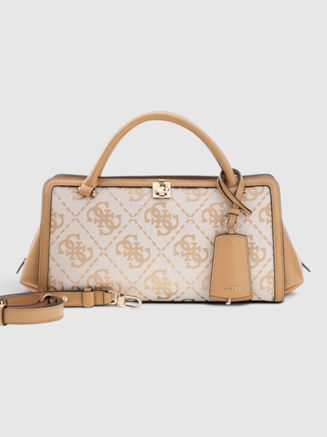 Mala Guess Mulher Audrey Logo Sml Gfrnd Satchel