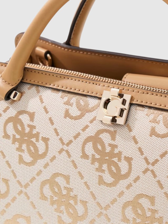 Mala Guess Mulher Audrey Logo Sml Gfrnd Satchel