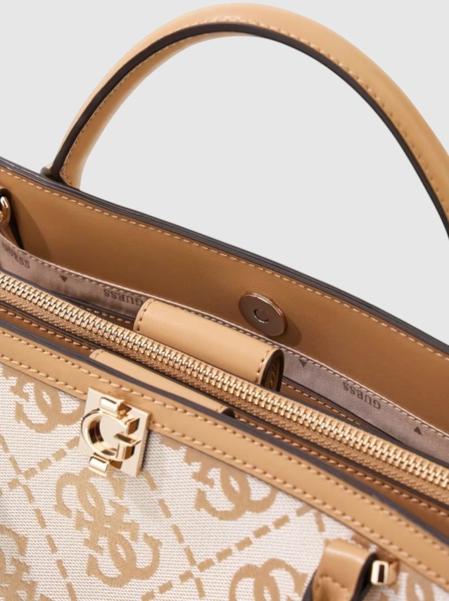 Mala Guess Mulher Audrey Logo Sml Gfrnd Satchel