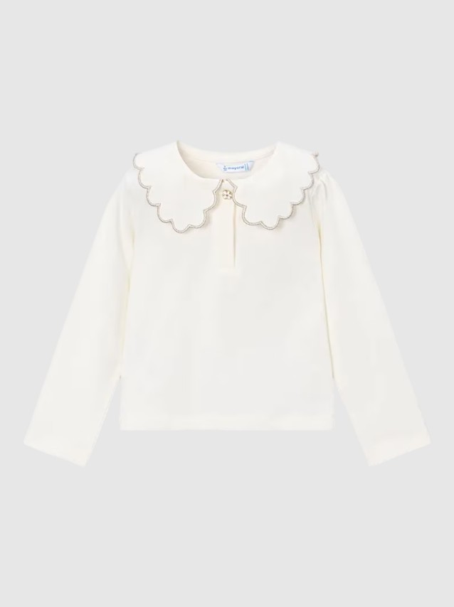 Camisola Mayoral Menina Polo M/comp. Básico Bebé