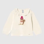 Camisola Mayoral Menina Camiseta M/comp Cl�ssica