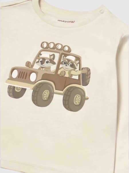Camisola Mayoral Menino Camisola Veículo Camisola Mayoral Menino Camisola Veículo