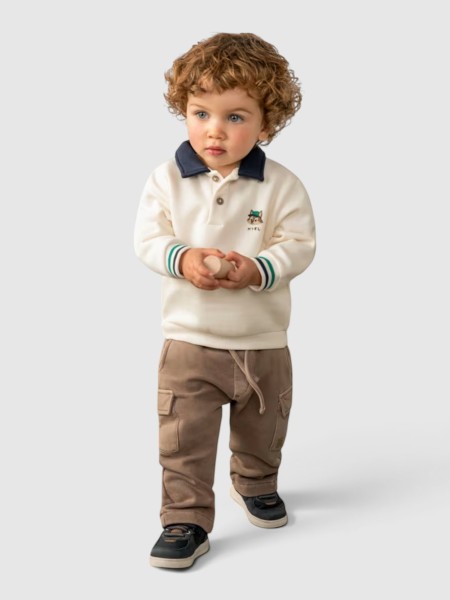 Polo Mayoral Menino Sweat Gola Tipo Polo Polo Mayoral Menino Sweat Gola Tipo Polo