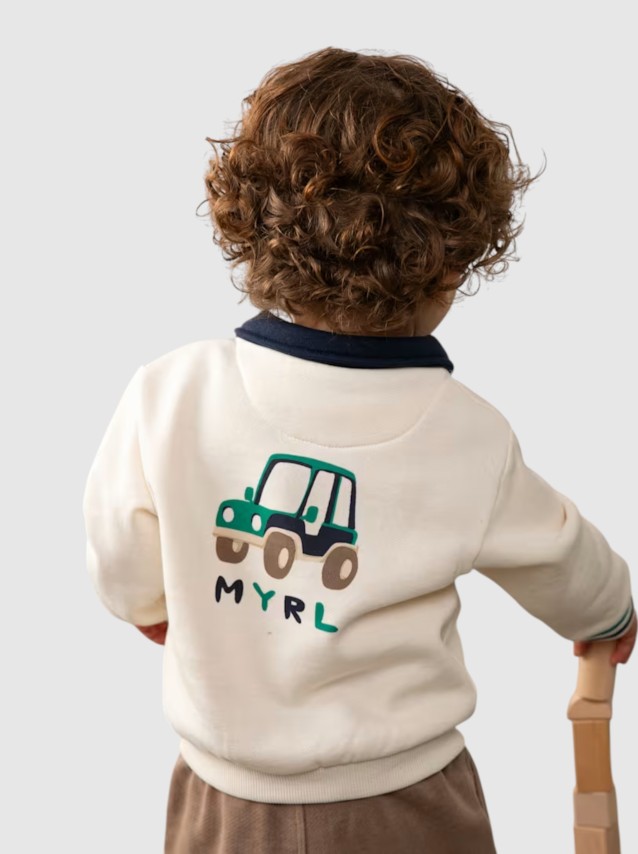 Polo Mayoral Menino Sweat Gola Tipo Polo