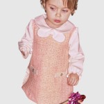 Vestido Mayoral Menina Vestido Comb Ponto Tweed