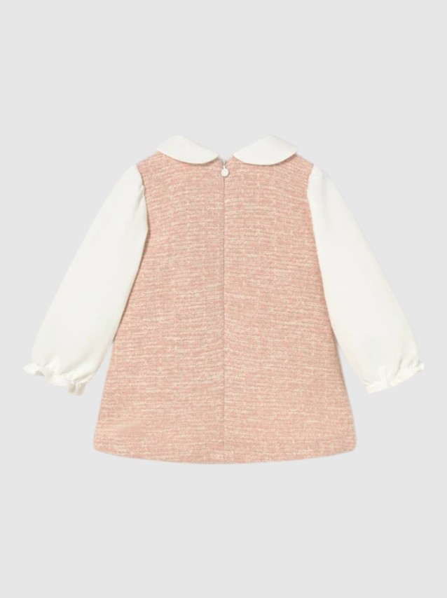 Vestido Mayoral Menina Vestido Comb Ponto Tweed