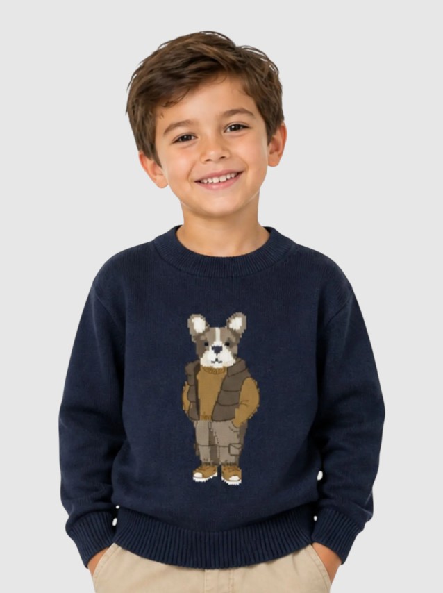Camisola Mayoral Menino Jersey Intarsia