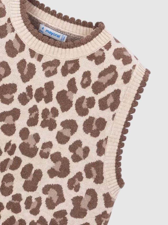 Colete Mayoral Menina Colete Tricot
