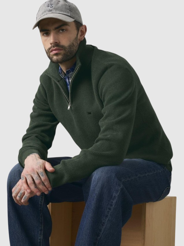Camisola Levis Homem 2Lightweight Hm Quarter Zip Greens