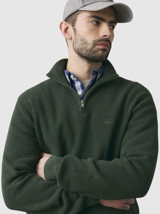 Camisola Levis Homem 2Lightweight Hm Quarter Zip Greens