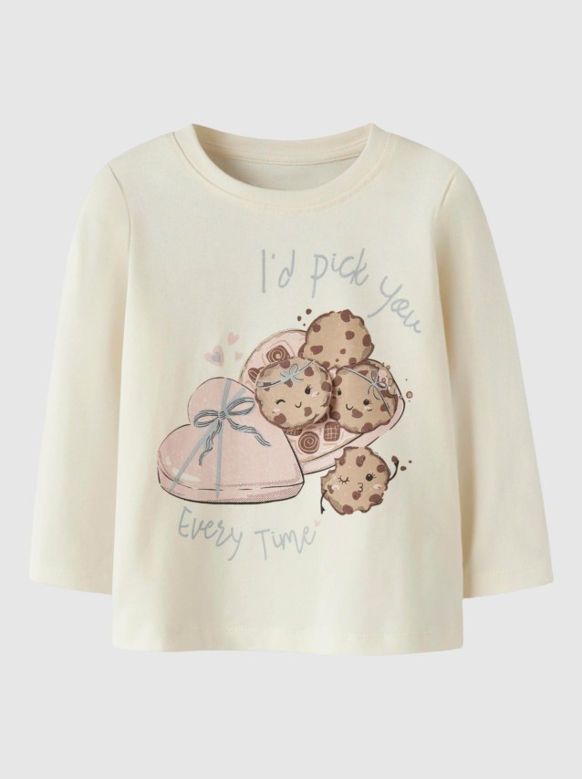 Camisola Name It Menina Nmfkaya Ls Top Box