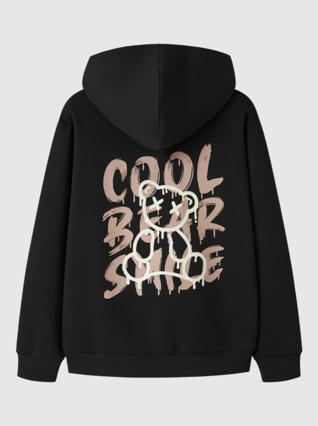 Sweatshirt Name It Menino Nkmkemuel Ls Swe Wh Bru Box Ps Noos