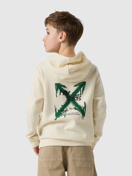 Sweatshirt Name It Menino Nkmkemuel Ls Swe Wh Bru Box Ps Noos