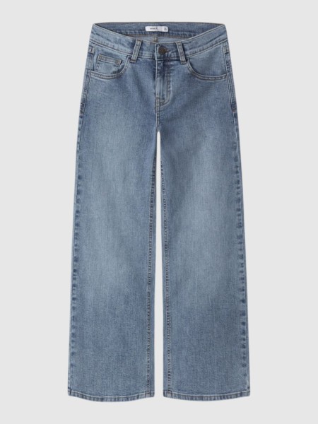 Jeans Name It Menina Nkfrose Wide Jeans 8809-Md Tb Jeans Name It Menina Nkfrose Wide Jeans 8809-Md Tb