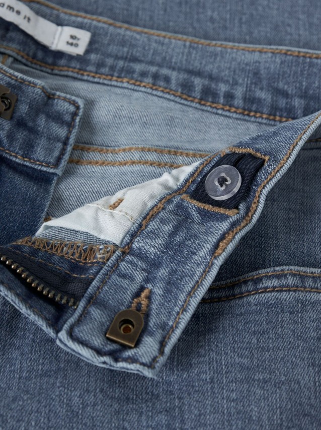 Jeans Name It Menina Nkfrose Wide Jeans 8809-Md Tb