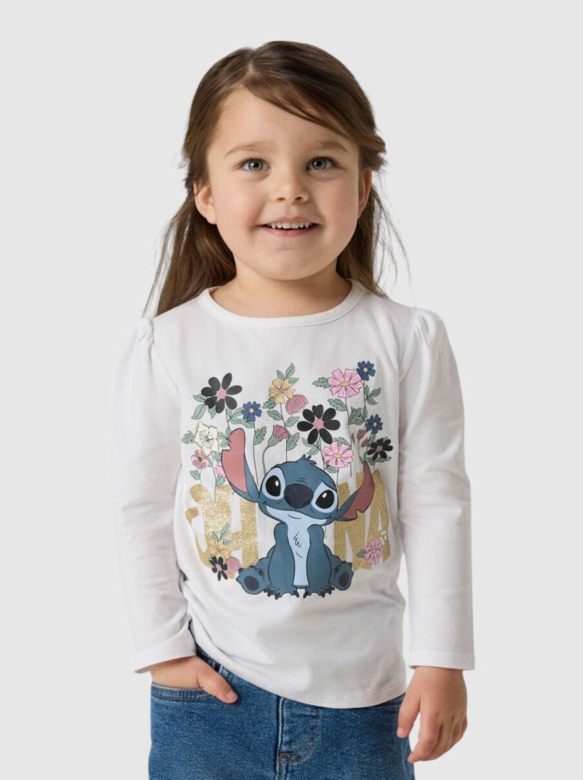 Camisola Name It Menina Nmfjina Stitch Ls Top Box Noos Wdi