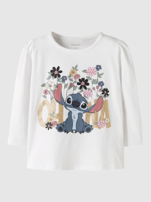Camisola Name It Menina Nmfjina Stitch Ls Top Box Noos Wdi