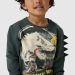 Camisola Name It Menino Nmmjal Jurassic Nreg Sweat Bru Noos Sky