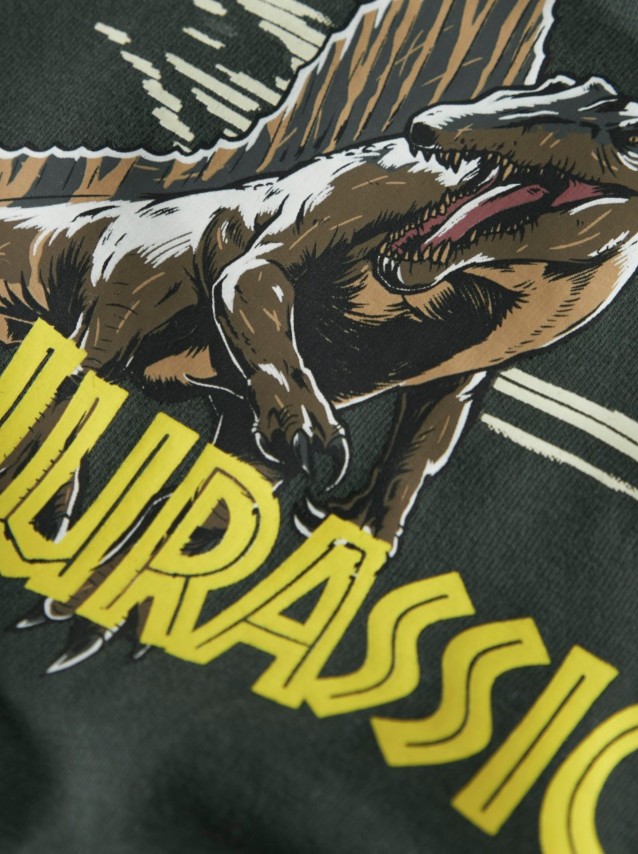 Camisola Name It Menino Nmmjal Jurassic Nreg Sweat Bru Noos Sky