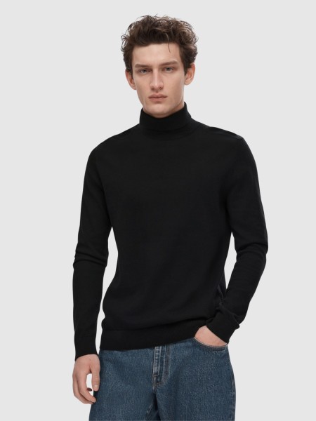 Camisola Selected Homem Slmberg Roll Neck Noos