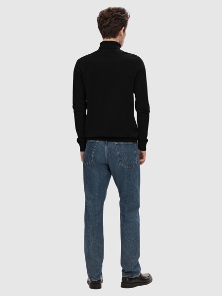 Camisola Selected Homem Slmberg Roll Neck Noos