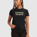 T-Shirt Levis Mulher The Perfect Tee Blacks