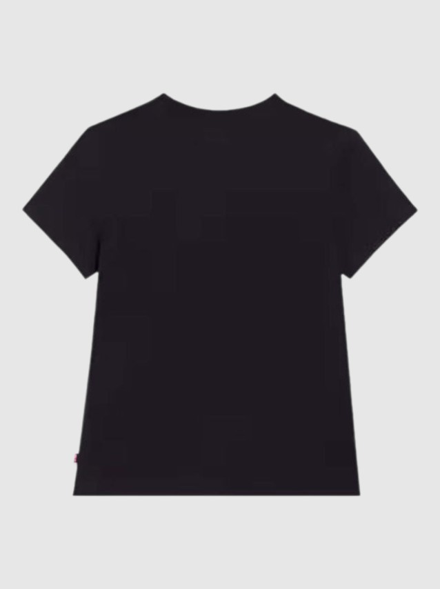 T-Shirt Levis Mulher The Perfect Tee Blacks