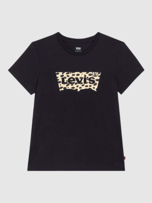 T-Shirt Levis Mulher The Perfect Tee Blacks