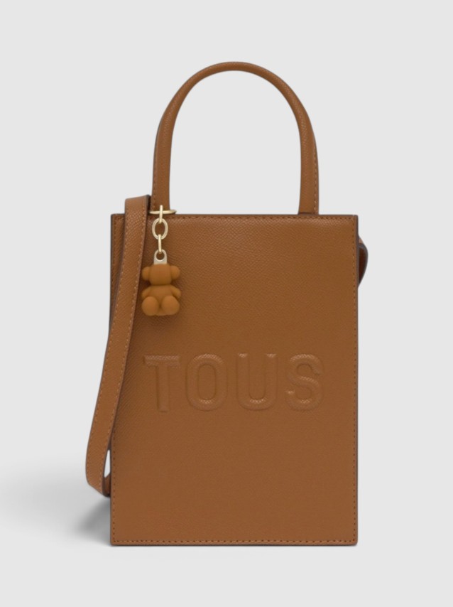 Mala Tous Mulher Mini Bolso Pop Tous BrendaCamel