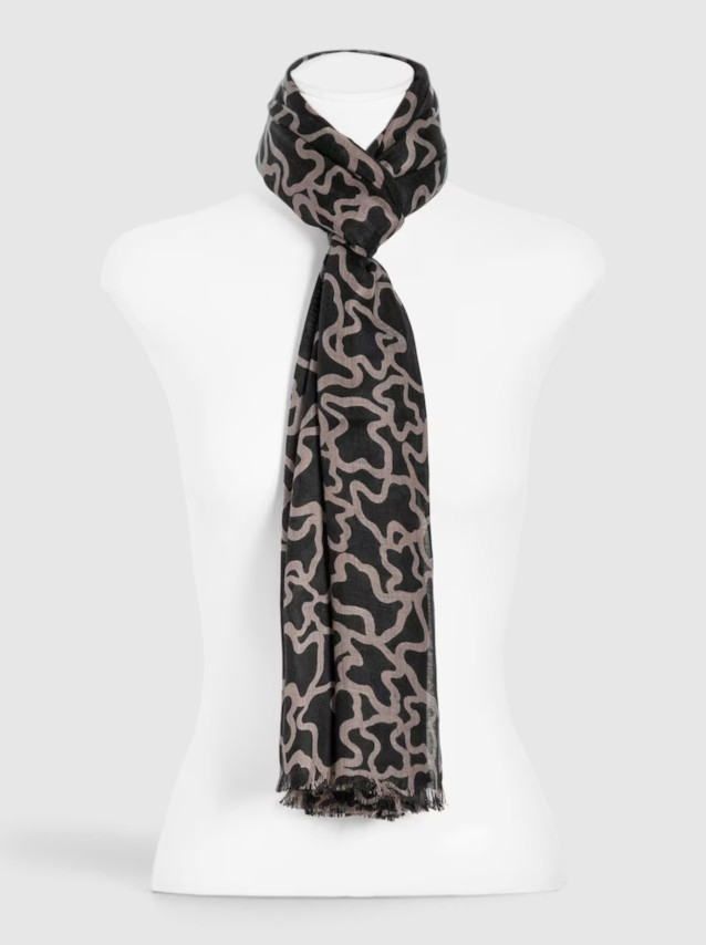 Len�o Tous Mulher 180X70 Kaos Negro