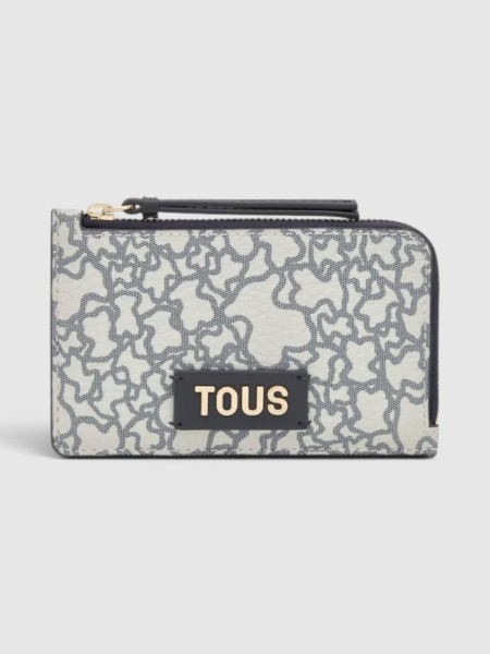 Carteira Tous Mulher Monedero-Tarj K Mini New Double-Way Carteira Tous Mulher Monedero-Tarj K Mini New Double-Way