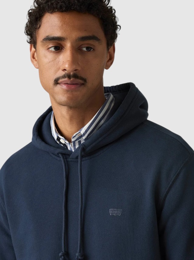 Sweatshirt Levis Homem 2The Original Hm Hoodie Blues