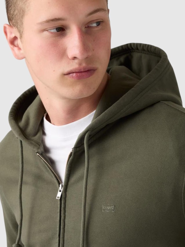 Casaco Levis Homem 2The Original Hm Zip Up Greens