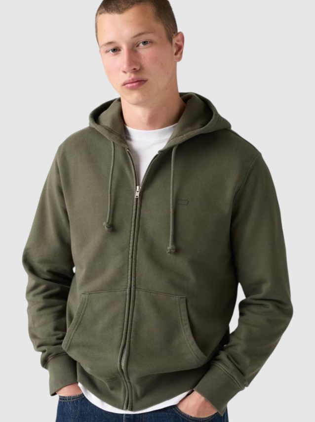 Casaco Levis Homem 2The Original Hm Zip Up Greens