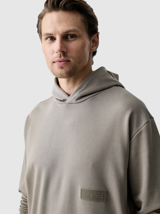 Sweatshirt Boss Homem Sw_Hoodie