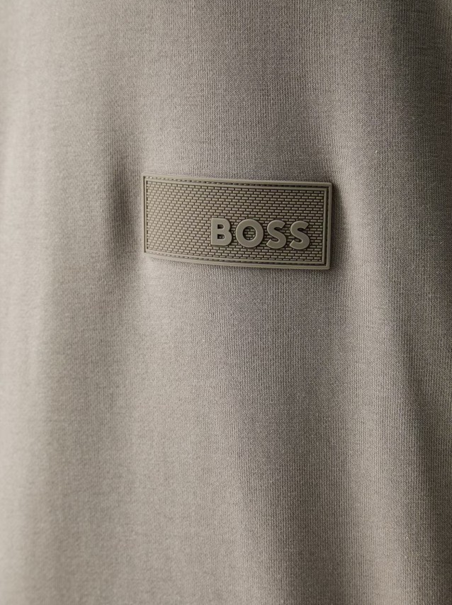 Sweatshirt Boss Homem Sw_Hoodie