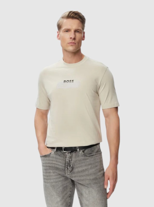 T-Shirt Boss Homem Te_Logotape