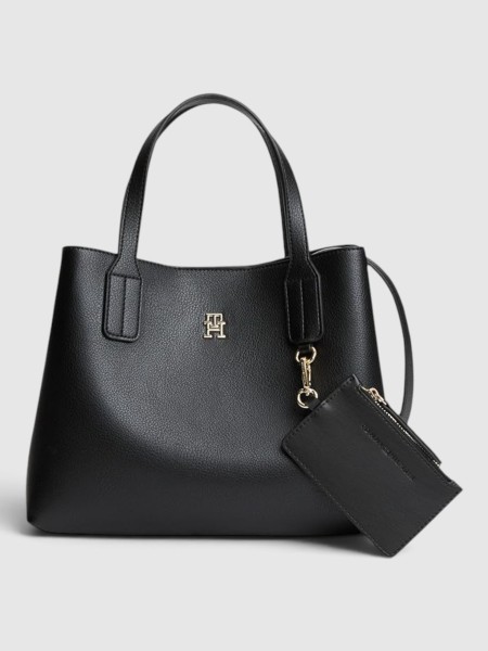 Mala Tommy Hilfiger Mulher Th Icon Mini Satchel Mala Tommy Hilfiger Mulher Th Icon Mini Satchel