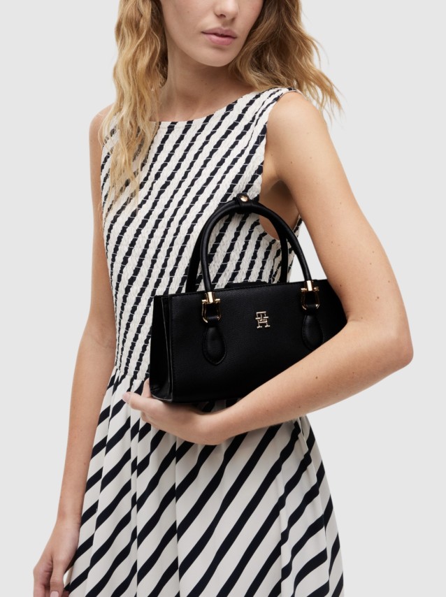 Mala Tommy Hilfiger Mulher Th Grace Mini Satchel