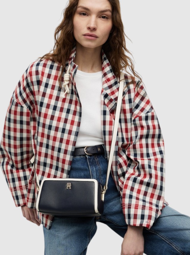 Mala Tommy Hilfiger  Mulher Th Grace Camera Bag Col Block