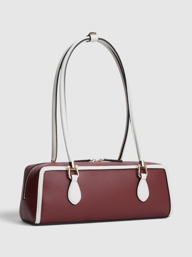 Mala Tommy Hilfiger  Mulher Th Grace Shoulder Bag Col Block