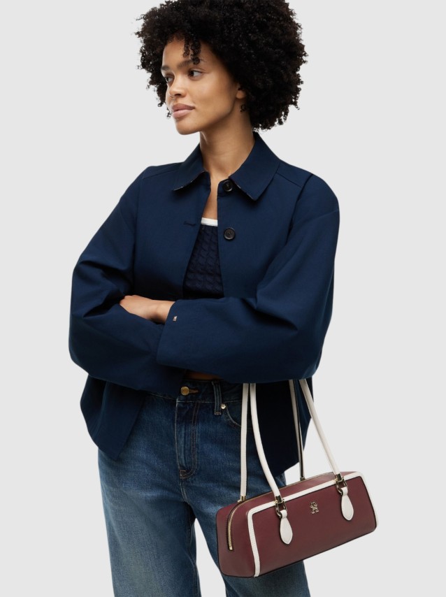 Mala Tommy Hilfiger  Mulher Th Grace Shoulder Bag Col Block